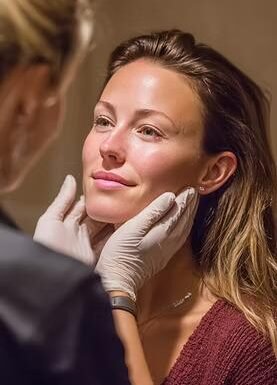 Dermal filler treatment for facial balancing in Amersham